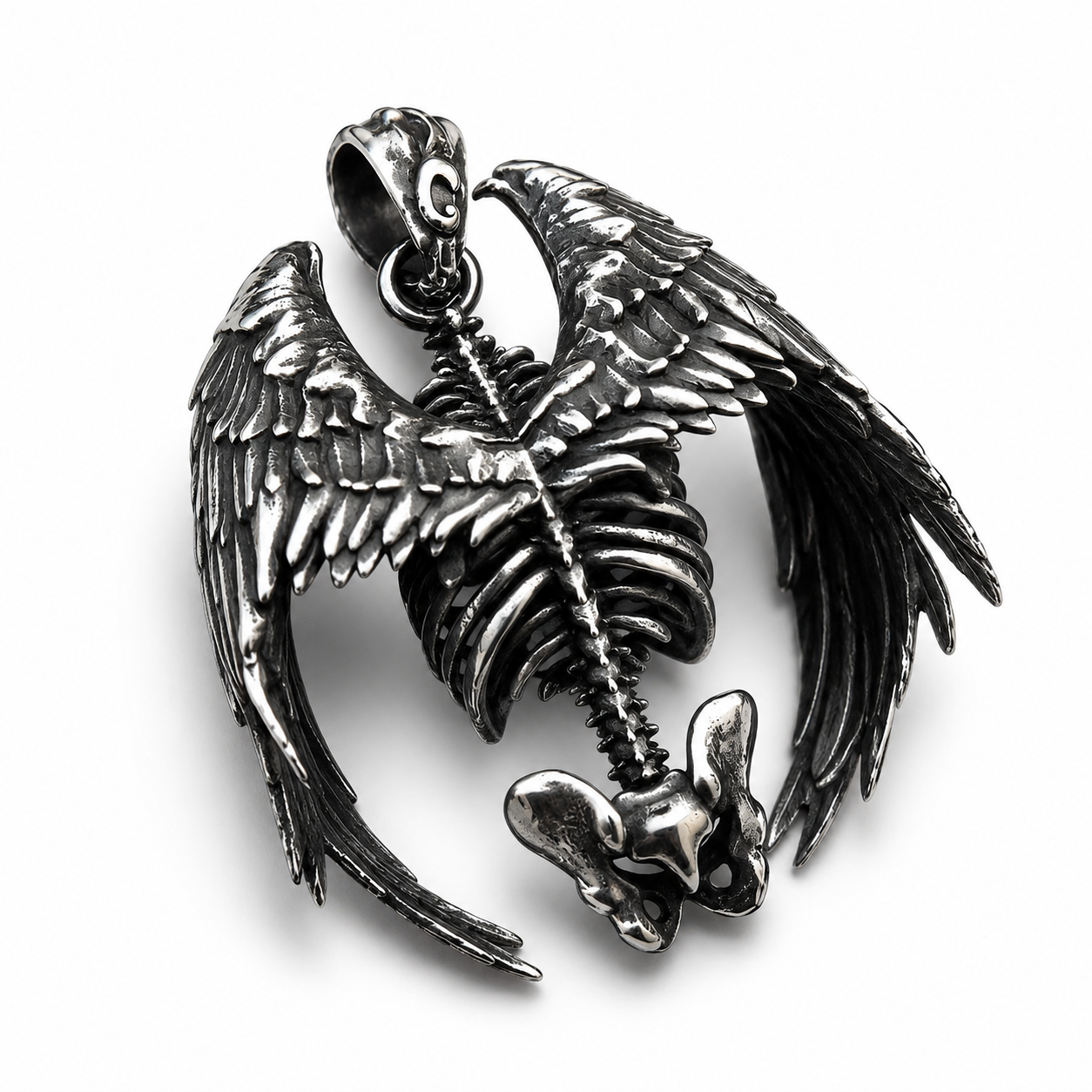 Sterling Silver Old Guard Vintage Men's Pendant