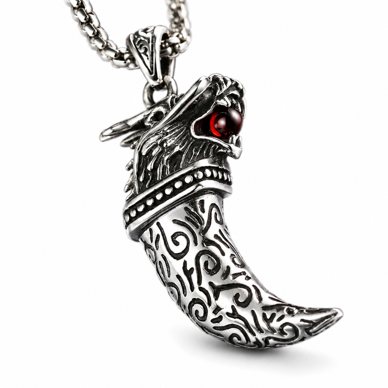 Sterling Silver Spike Pendant